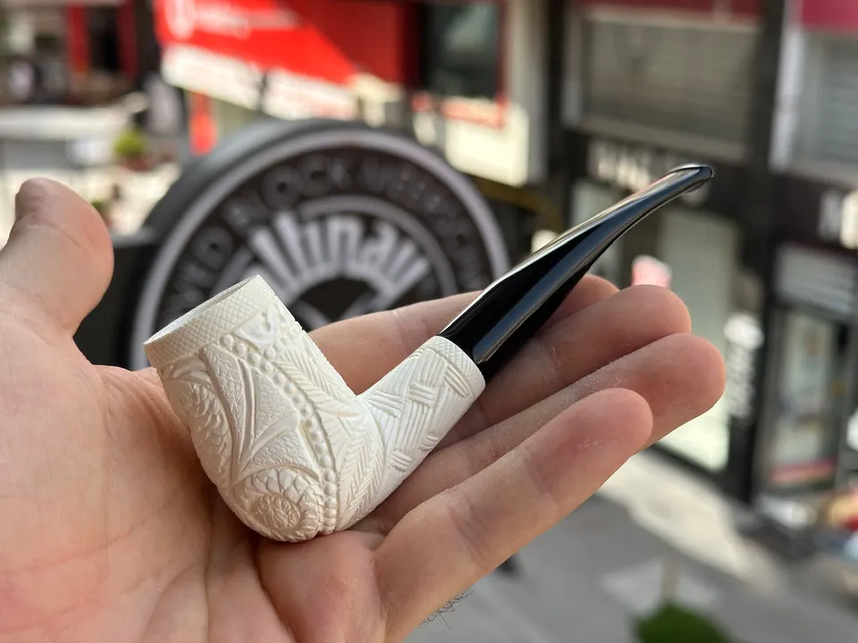 altinay-classic-billiard-dragon-meerschaumpfeife-handgeschnitzt image 1