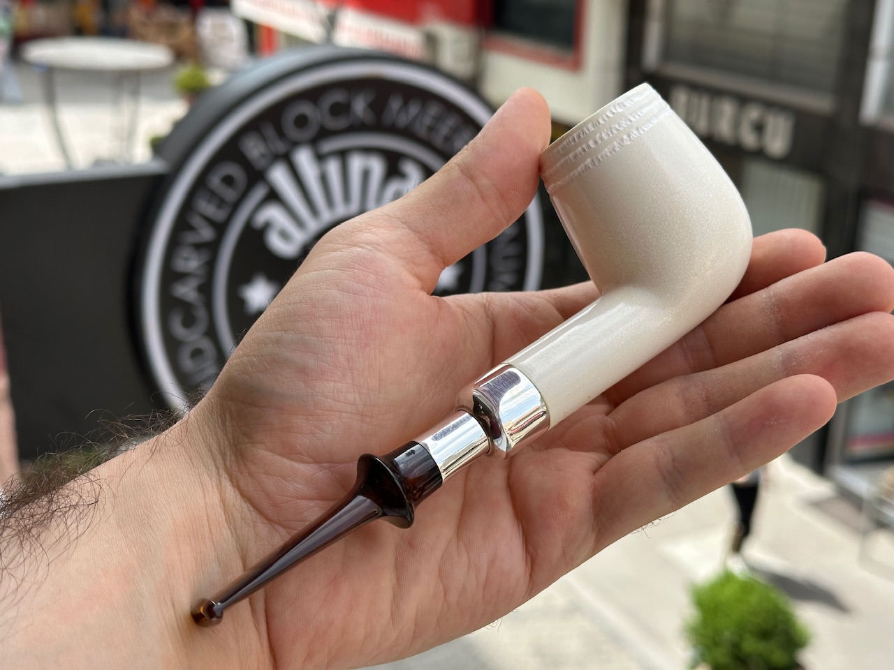 altinay-translucent-billiard-silver-spigot-meerschaumpfeife-a image 2