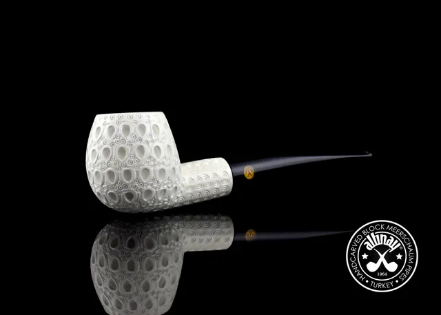 altinay-classic-apple-meerschaumpfeife-glatt-blockmeerschaum image 1