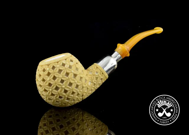 altinay-spigot-30776-meerschaumpfeife-silber-geschnitzt image 1