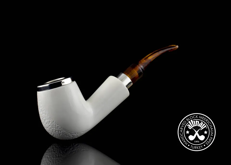altinay-classic-52254-meerschaumpfeife-brandy-silberband image 1