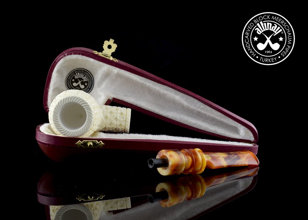 altinay-classic-deep-carved-billiard-pfeife-meerschaum image 5