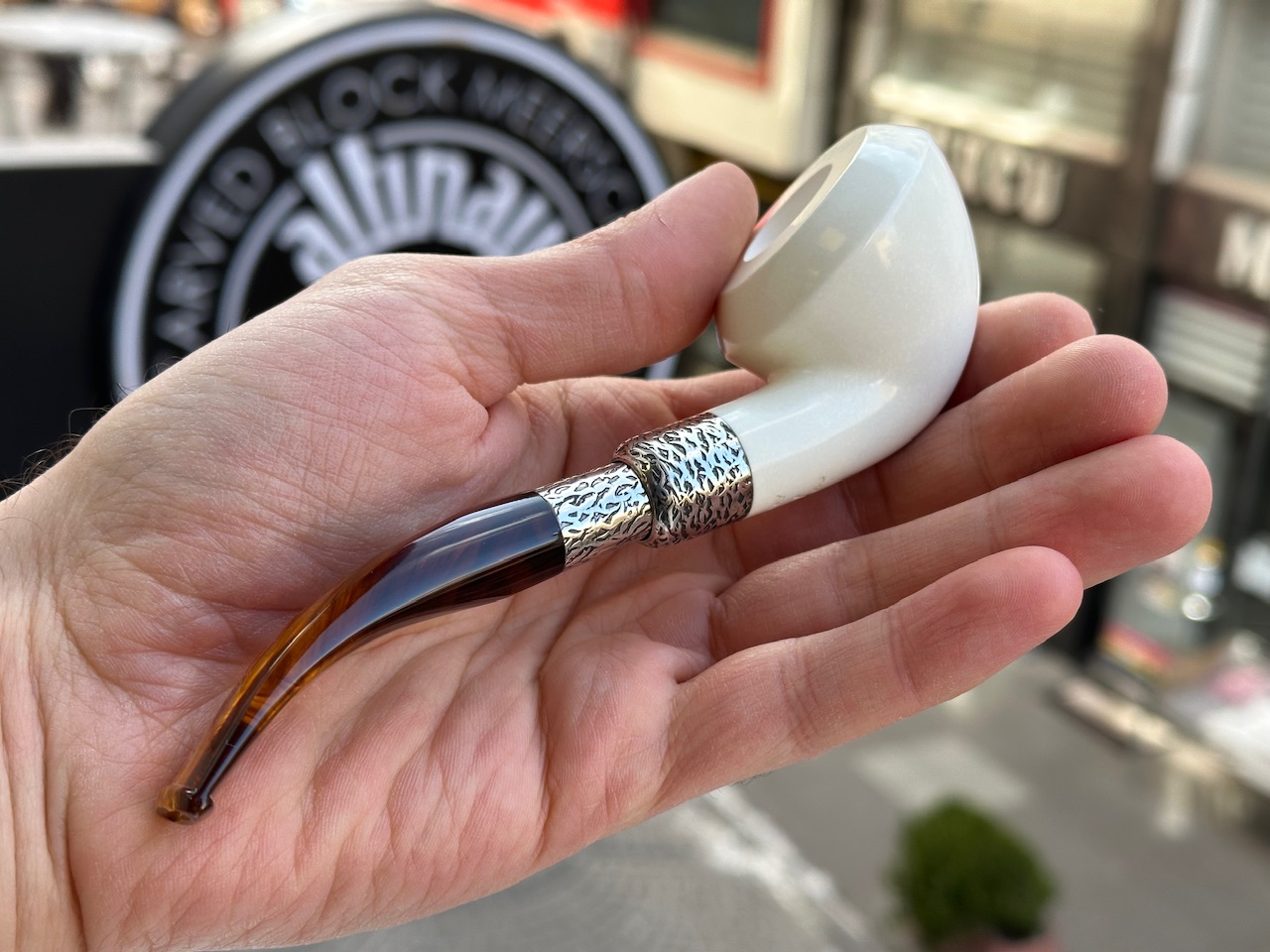 altinay-translucent-rhodesian-meerschaumpfeife-silber-spigot image 3