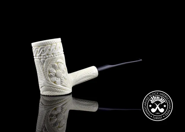 altinay-classic-poker-cherrywood-meerschaumpfeife-stellbar image 1