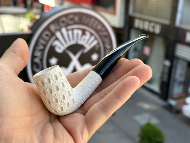 altinay-classic-bent-billiard-meerschaumpfeife image 1