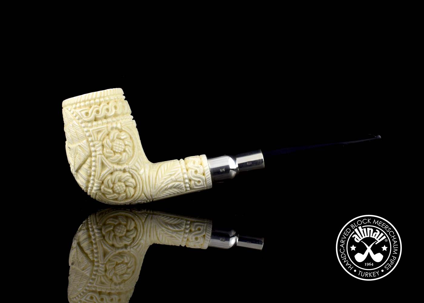 altinay-eagle-s-claw-meerschaumpfeife-billiard-adler-2 image 2