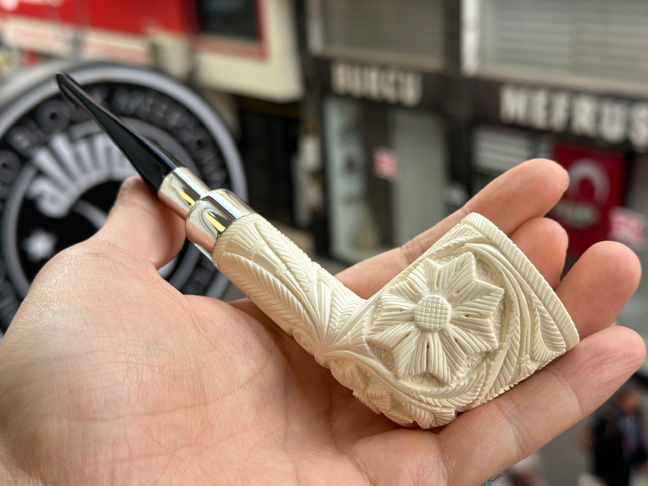 altinay-dublin-silber-spigot-meerschaumpfeife image 4