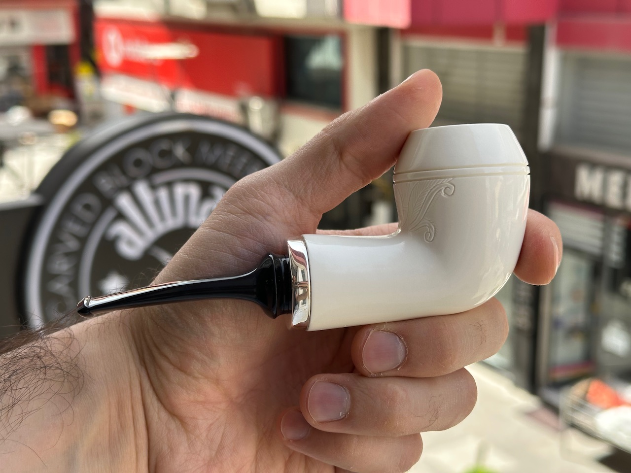 altinay-reverse-calabash-silver-army-meerschaumpfeife-3 image 3