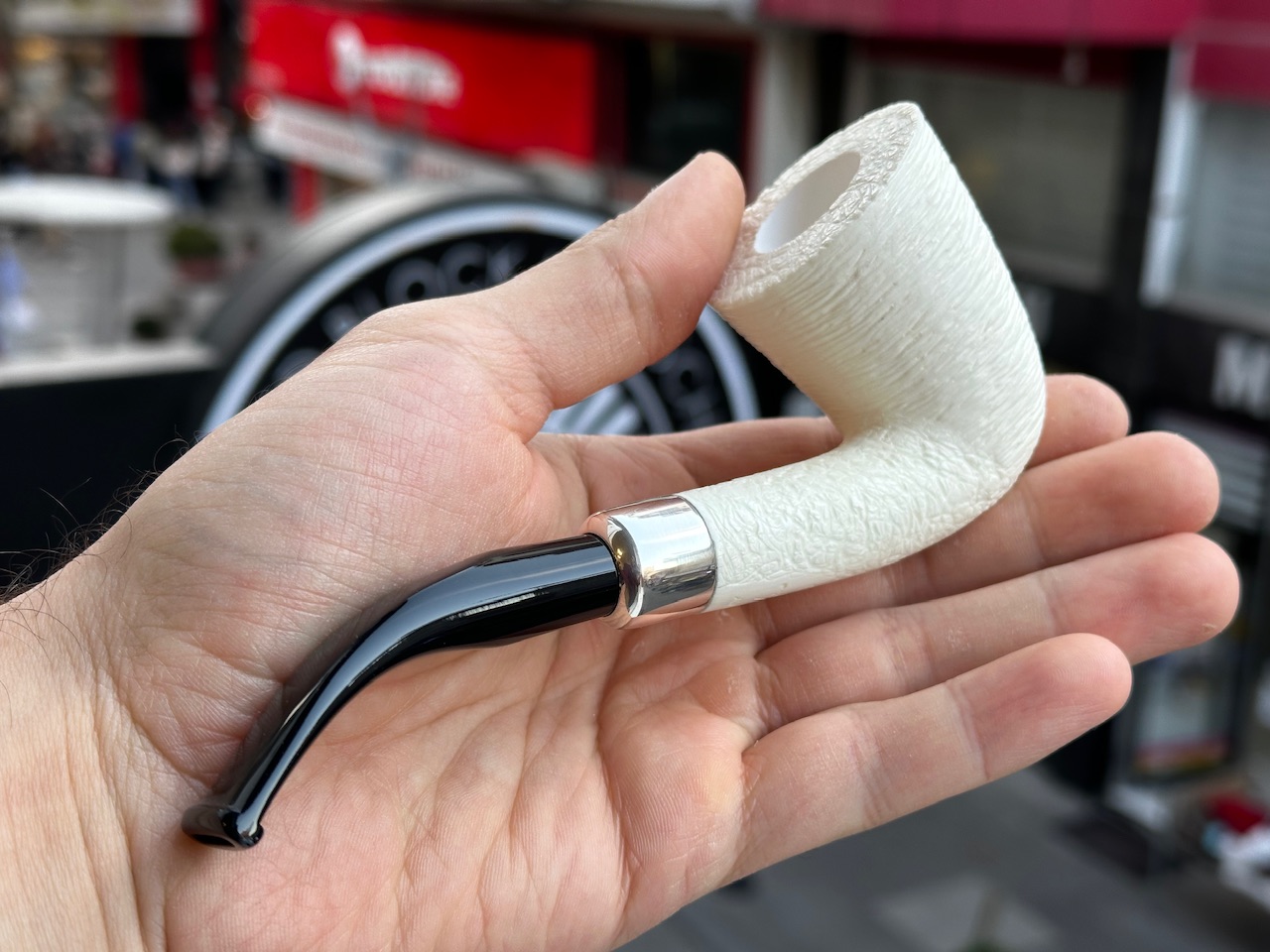altinay-spigot-dublin-silber-army-meerschaumpfeife image 2