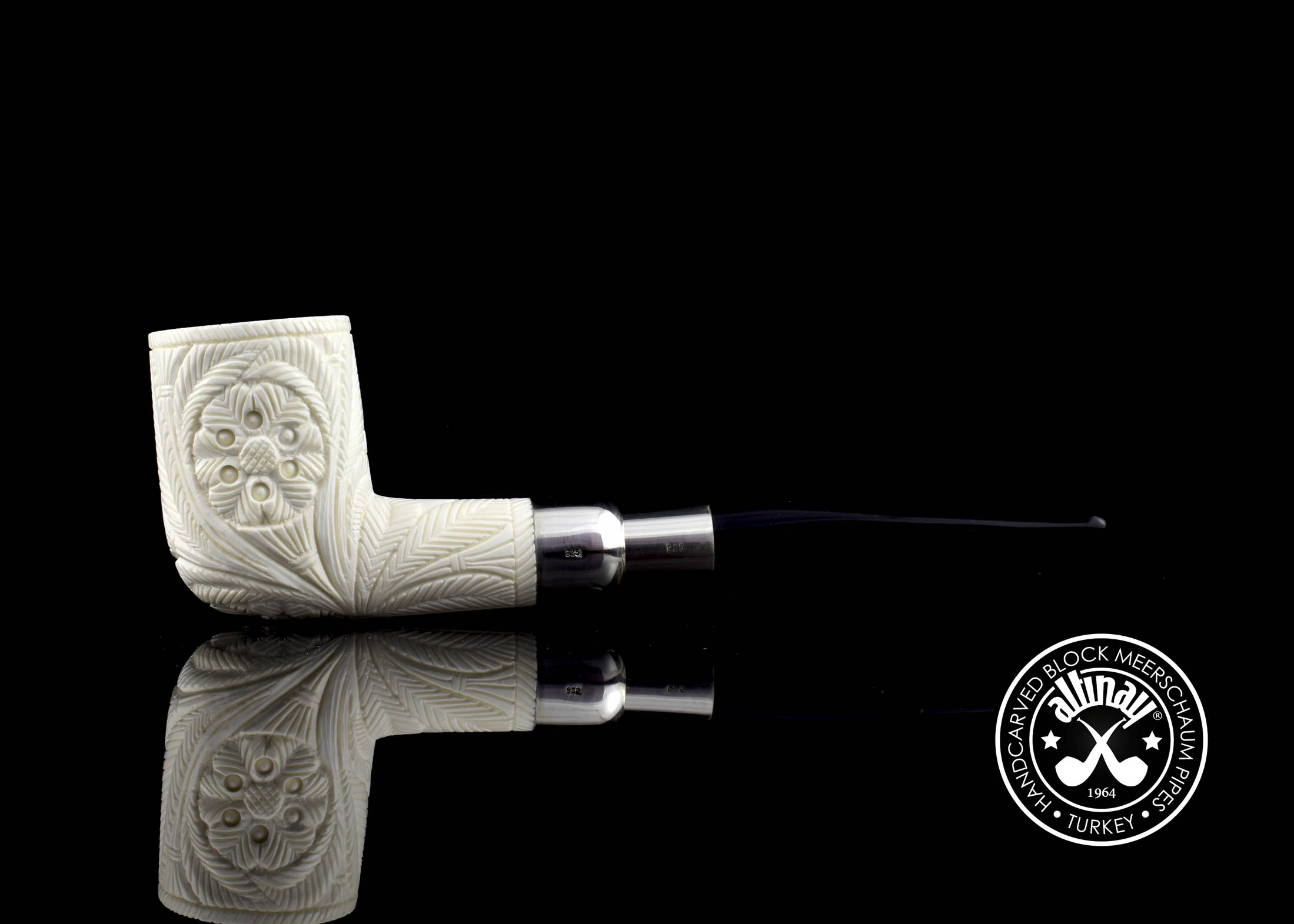altinay-spigot-billiard-meerpfeife-aus-meerschaum image 2