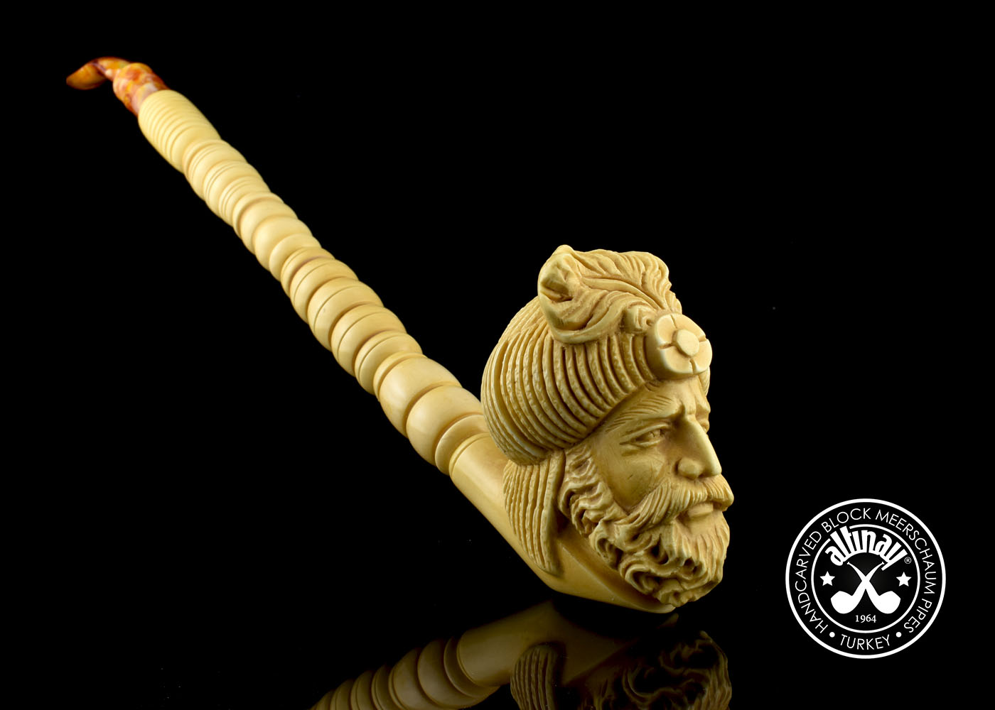 altinay-classic-sultan-saxophone-meerschaumpfeife-figur image 3