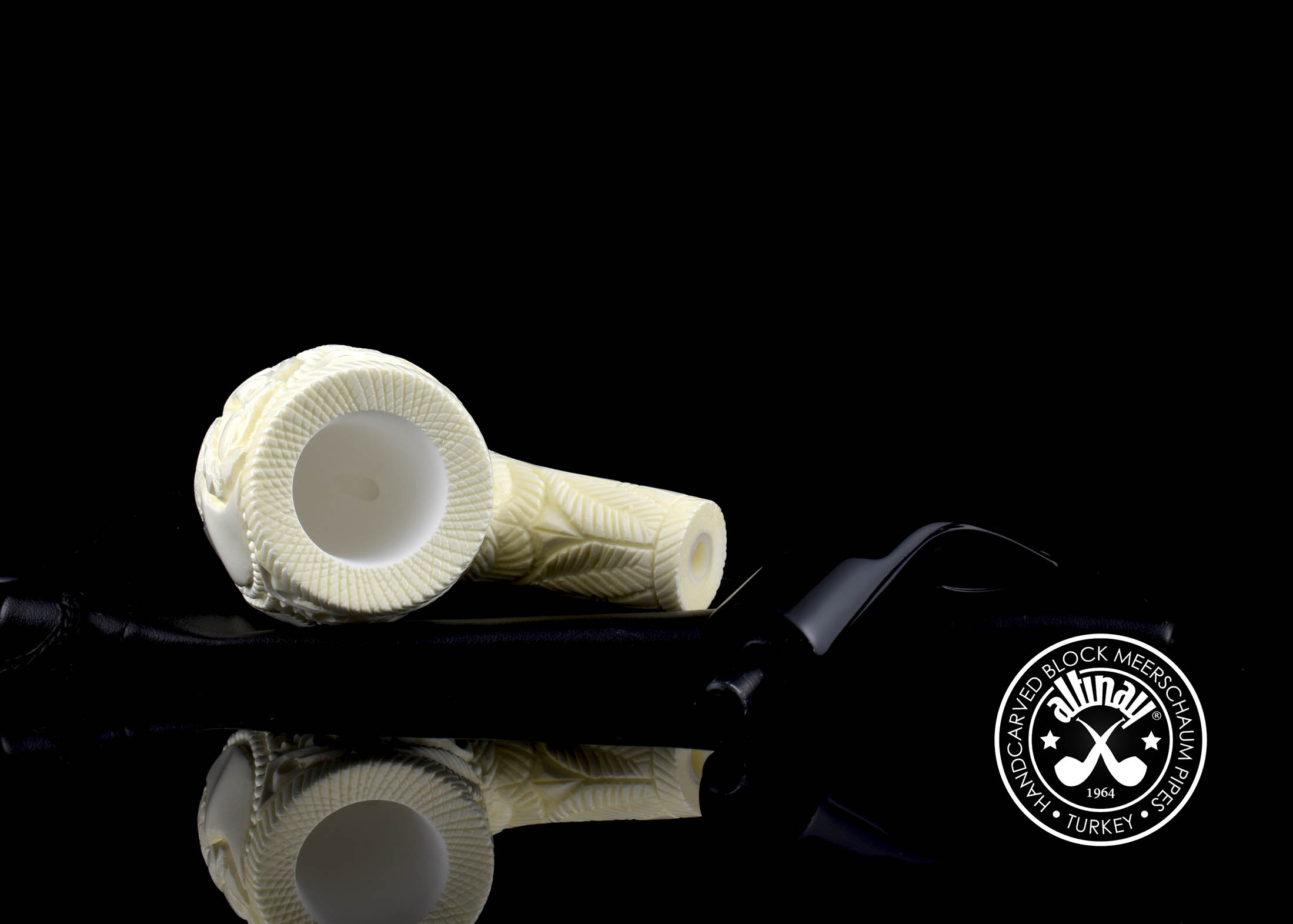 altinay-classic-bent-billiard-meerschaumpfeife-drache-motiv image 3