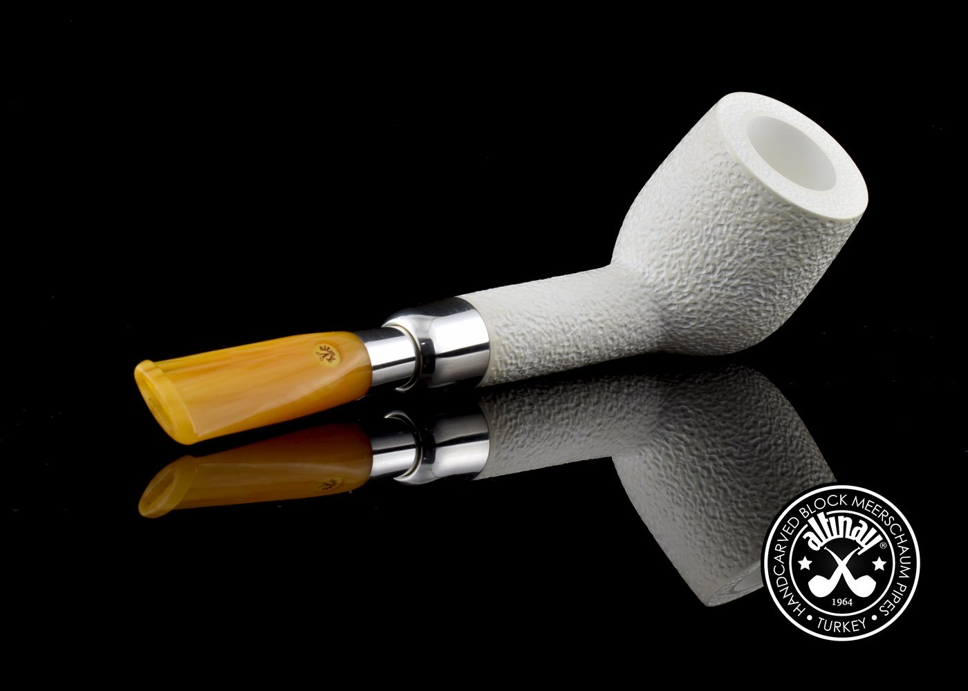altinay-lovat-silver-spigot-meerschaumpfeife-silber image 2