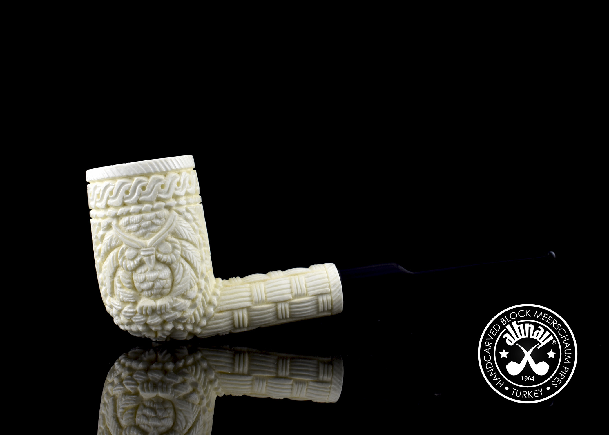 altinay-classic-billiard-meerschaumpfeife-mit-eulenmotiv image 5