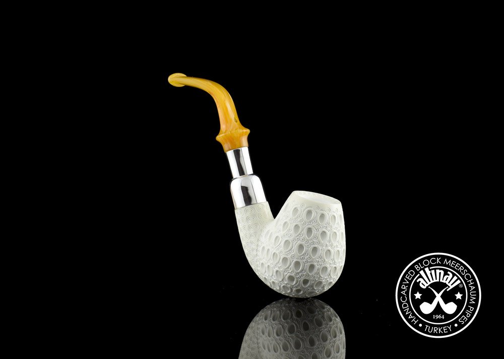 altinay-spigot-bent-brandy-tabakpfeife-23406-silber image 6