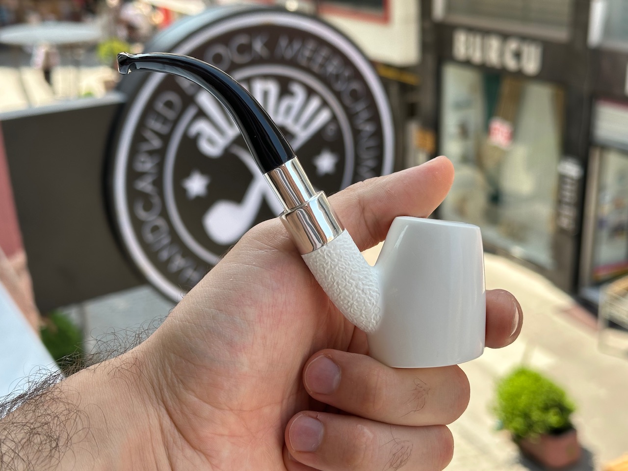 altinay-spigot-army-cherrywood-silver-meerschaumpfeife-spigot image 3