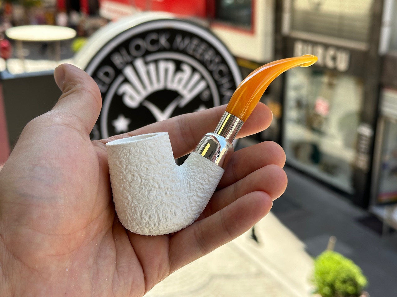 altinay-spigot-oompaul-meerschaumpfeife-silber image 5