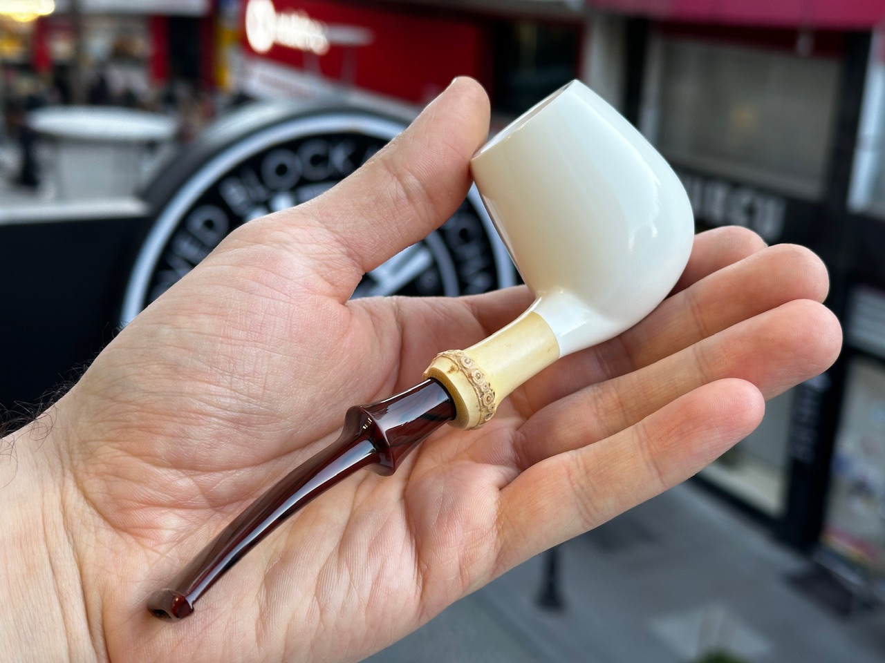 altinay-bamboo-brandy-meerschaumpfeife-glatt-bambusholm image 2