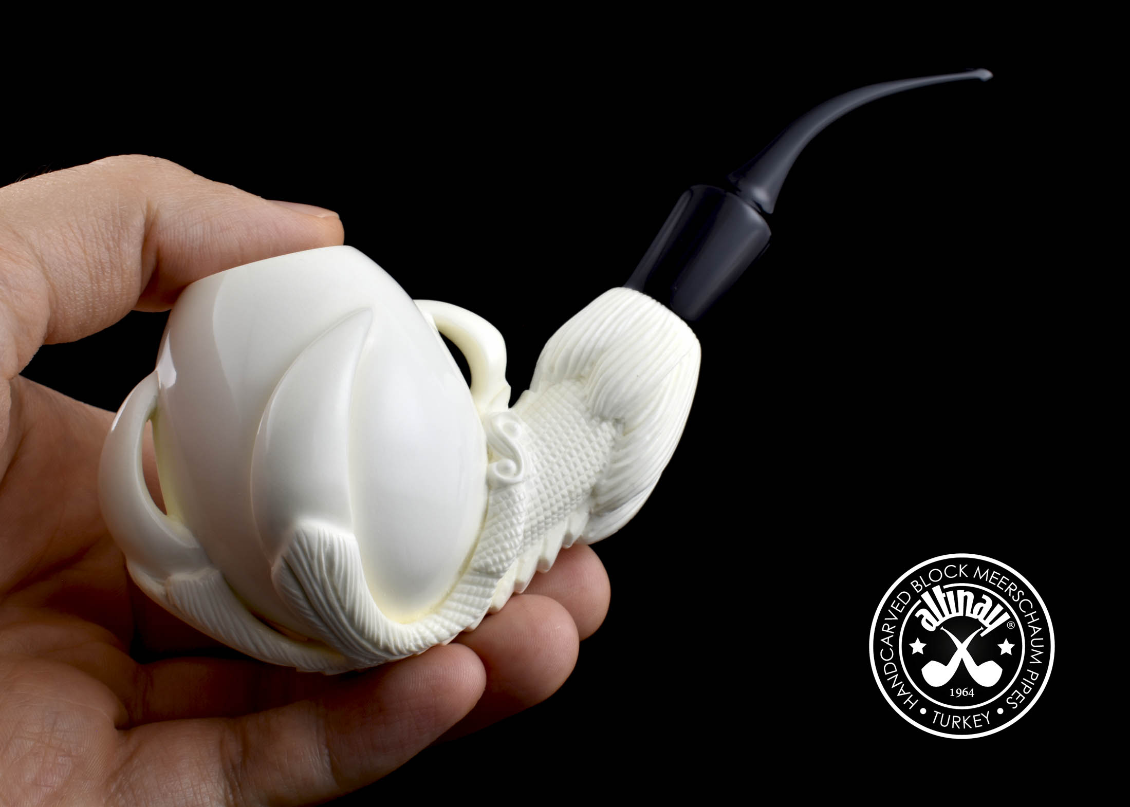 altinay-eagle-s-claw-meerschaumpfeife-tabakpfeife-geschnitzt image 5