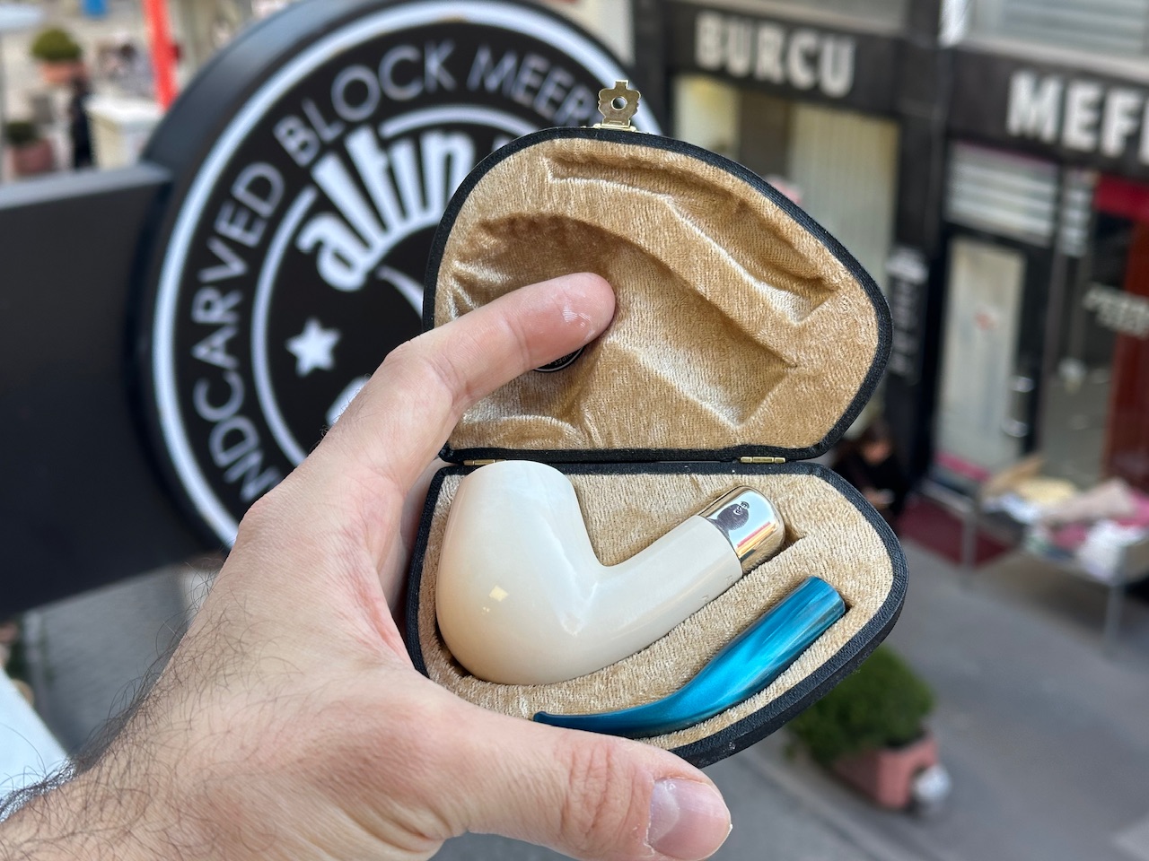 altinay-billiard-silver-army-meerschaumpfeife-spigot image 8