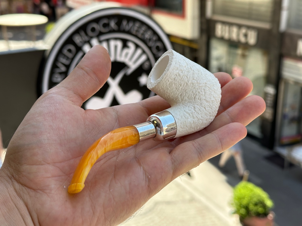 altinay-spigot-oompaul-meerschaumpfeife-silber image 4