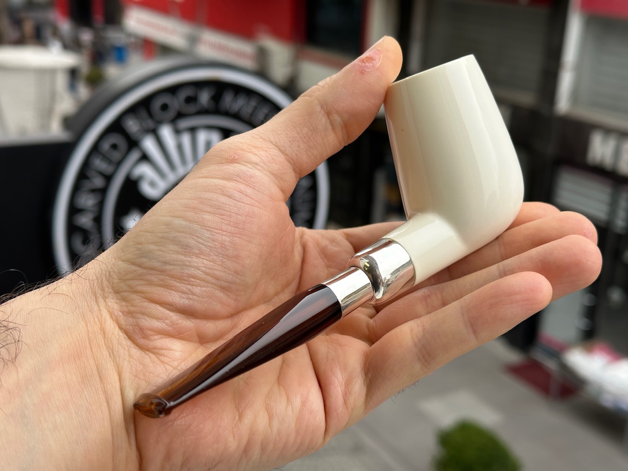 altinay-spigot-billiard-meerschaumpfeife-silber-spigot image 2