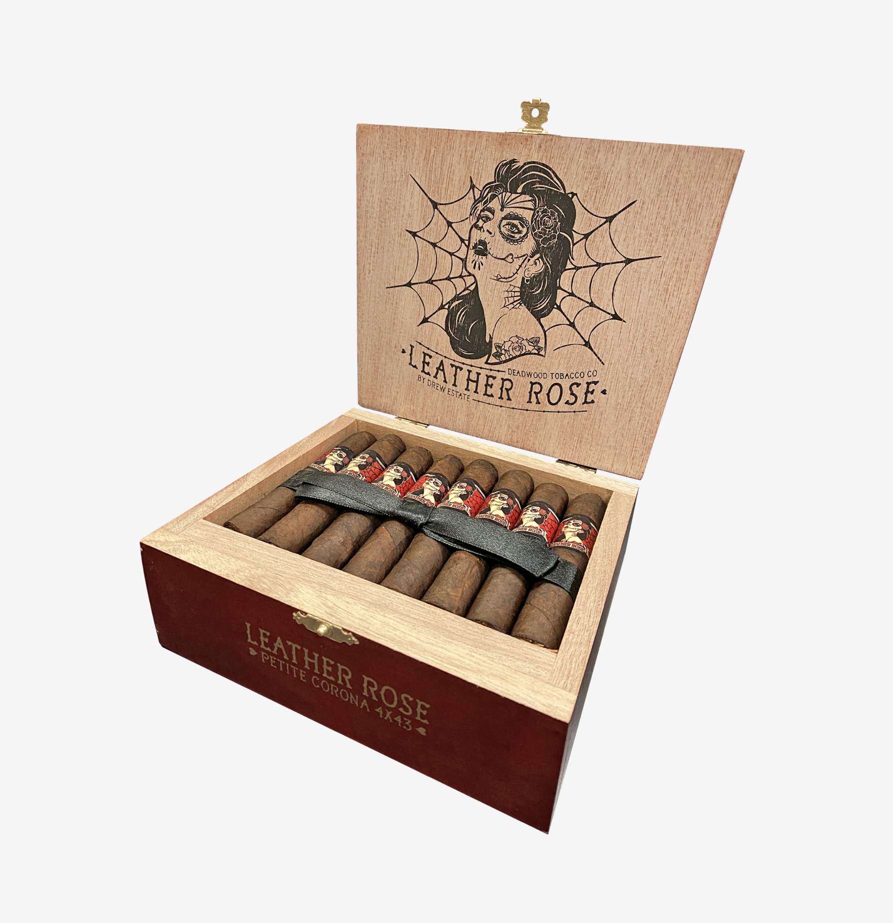 deadwood-leather-rose-petite-corona-zigarre-maduro image 2