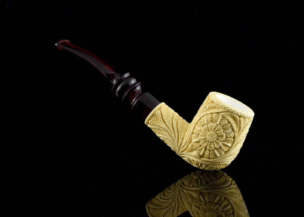 altinay-classic-floral-meerschaumpfeife-bl-tenrelief image 3