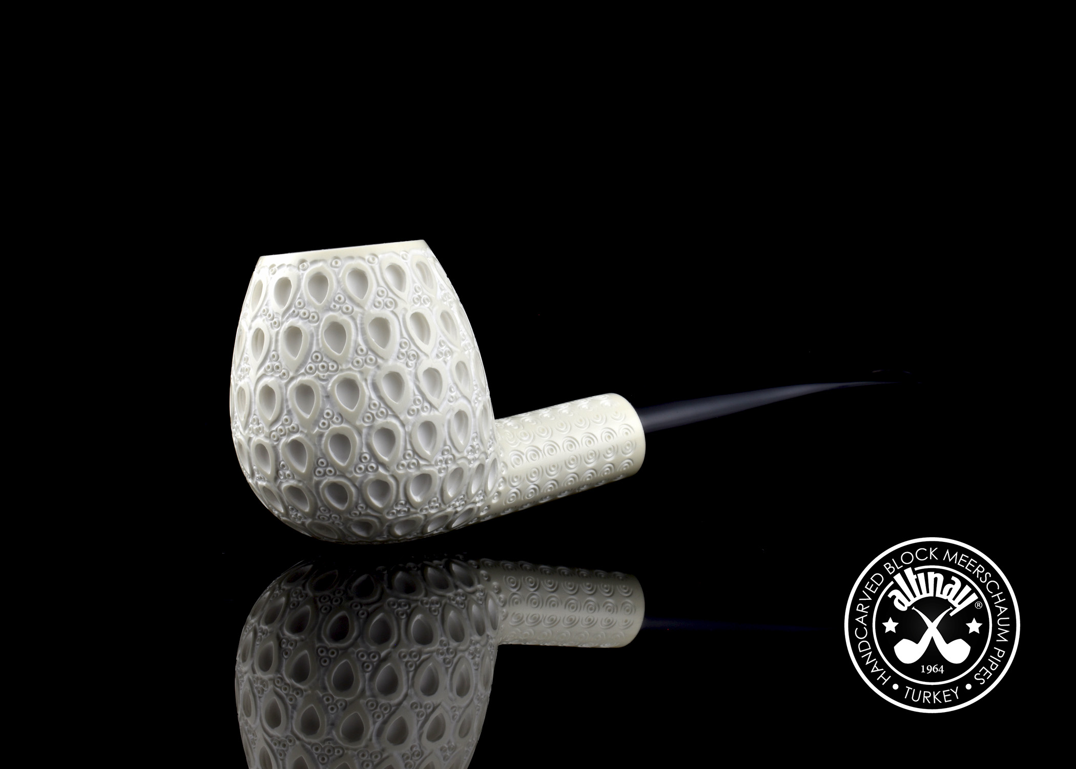altinay-classic-apple-meerschaumpfeife-rund-glatt-2 image 1