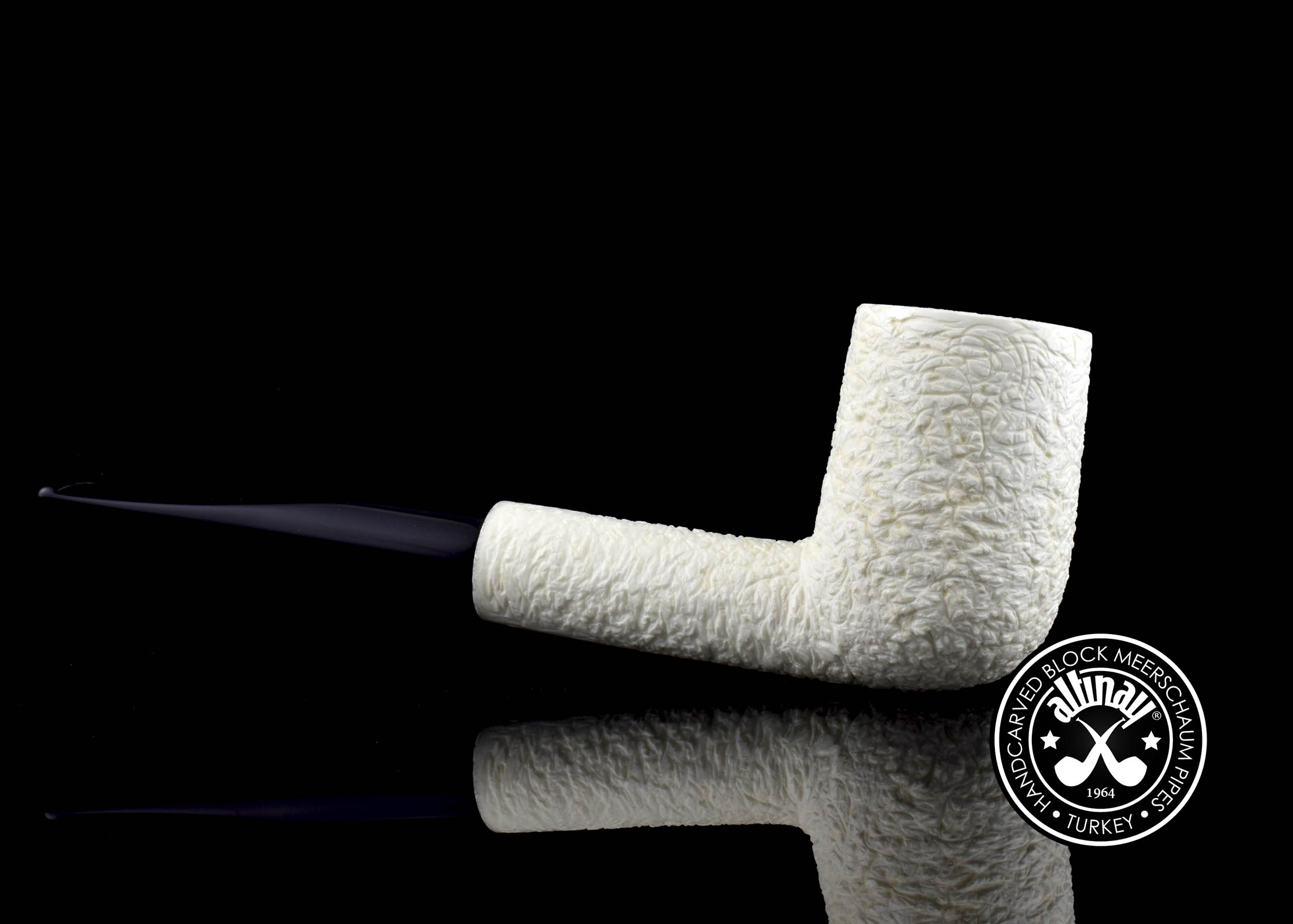 altinay-classic-meerschaum-billiard-pfeife-glatt-natur image 3