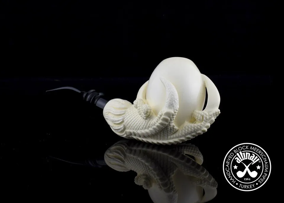 altinay-eagle-s-claw-meerschaumpfeife-adlerkralle-geschnitzt image 1