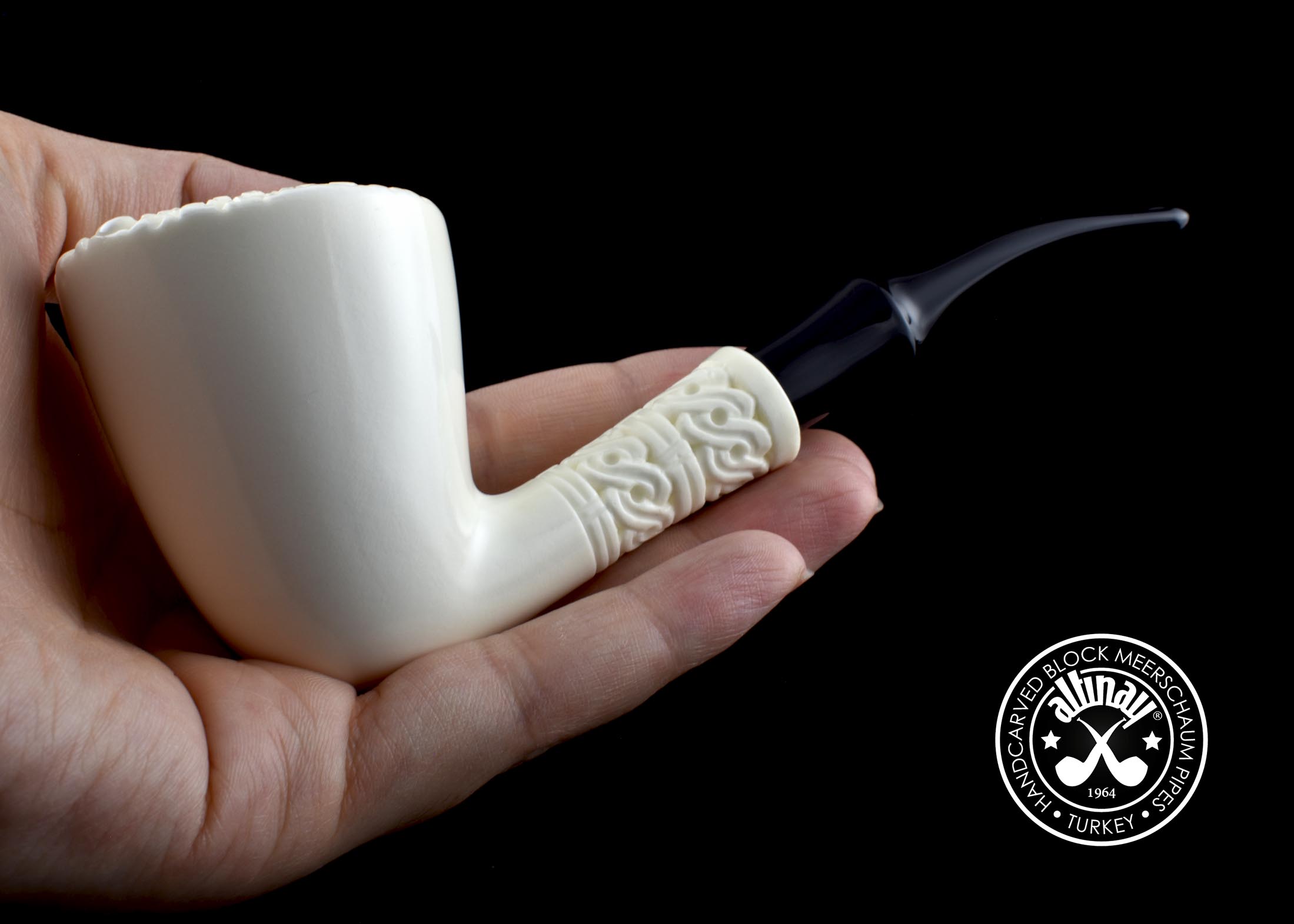 altinay-classic-dublin-meerschaumpfeife-natur-konisch-3 image 2