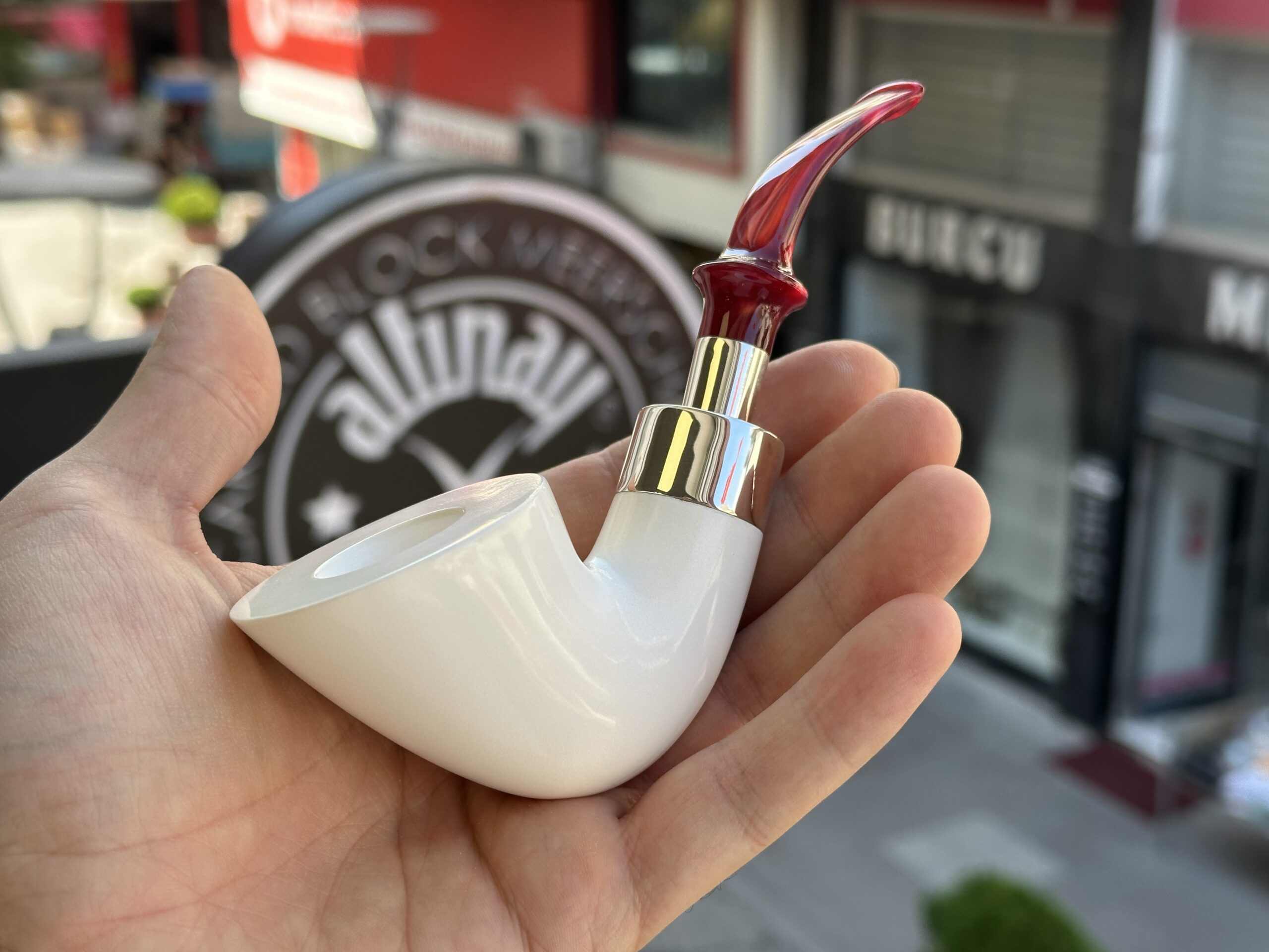 altinay-spigot-dublin-meerschaumpfeife-silber-spigot-3 image 1