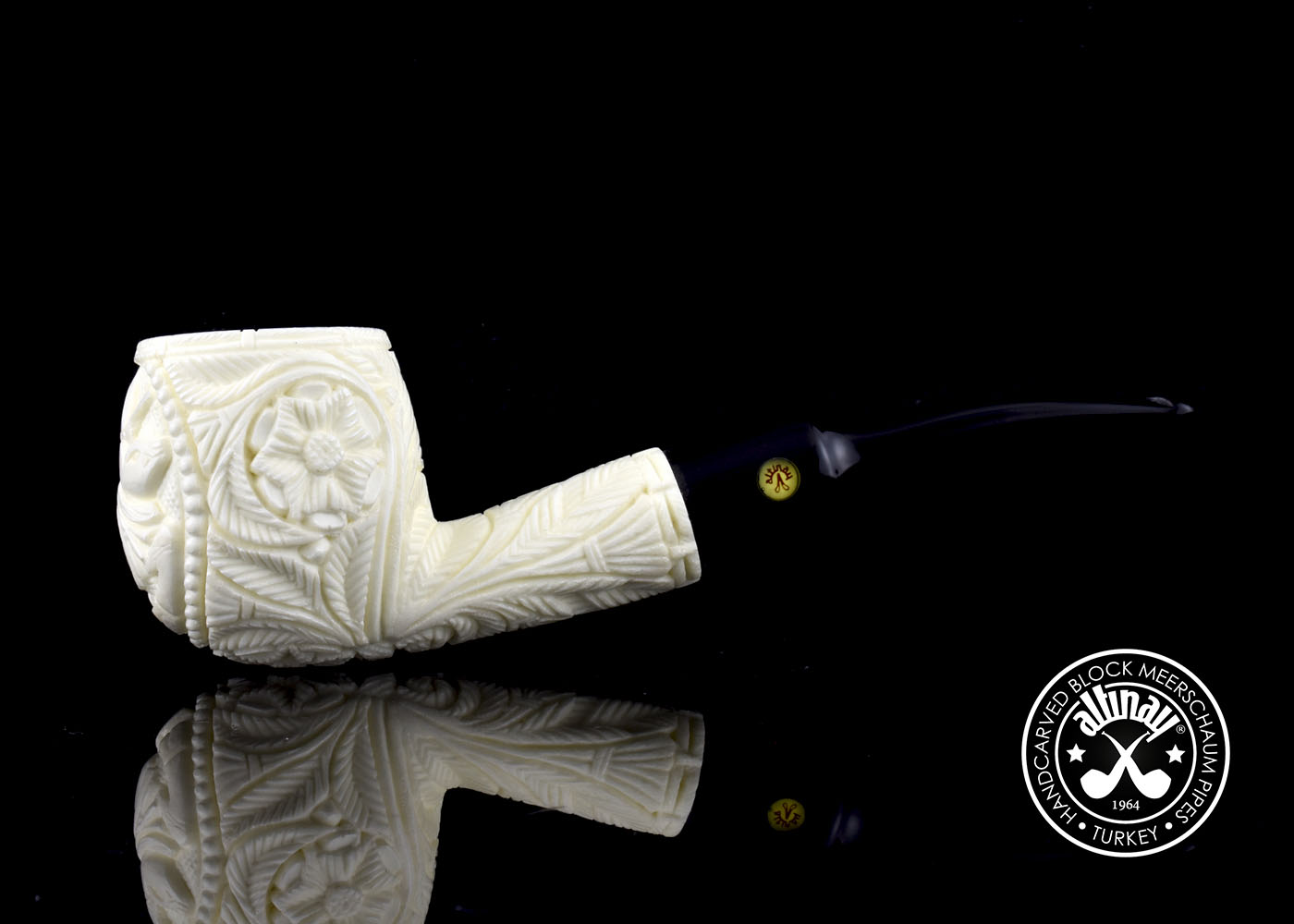 altinay-classic-brandy-meerschaumpfeife-hirschmotiv-glatt image 2