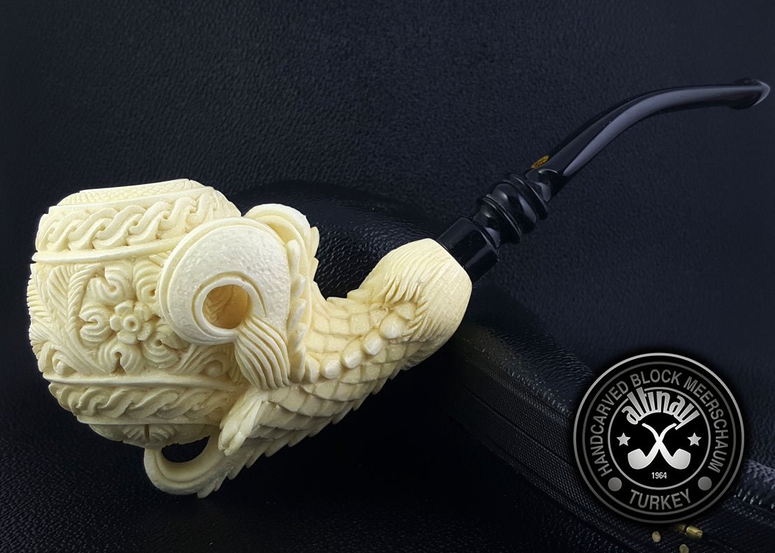 altinay-eagle-s-claw-meerschaumpfeife-adlerklaue-geschnitzt image 4