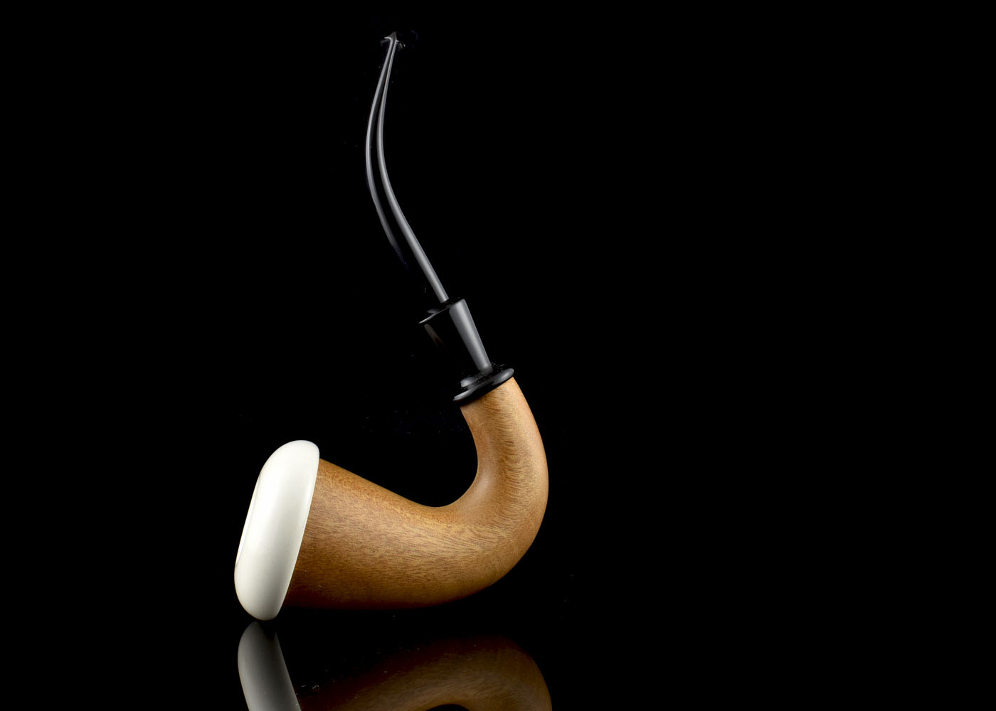 altinay-calabash-okoume-pfeife-medium-meerschaumeinsatz image 5