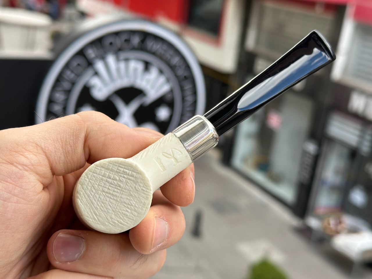 altinay-spigot-poker-meerschaumpfeife-silber-langer-stiel image 7