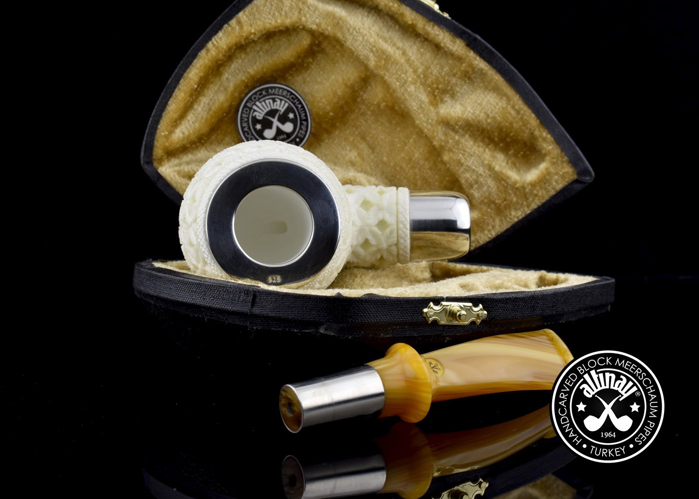 altinay-spigot-apple-top-silber-meerschaumpfeife image 6