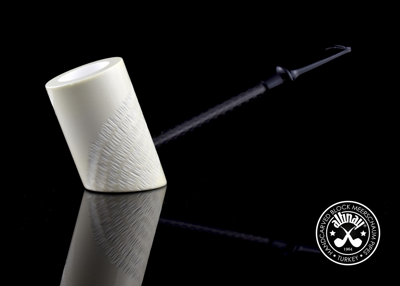 altinay-carbon-fiber-poker-meerschaumpfeife-standpfeife image 2