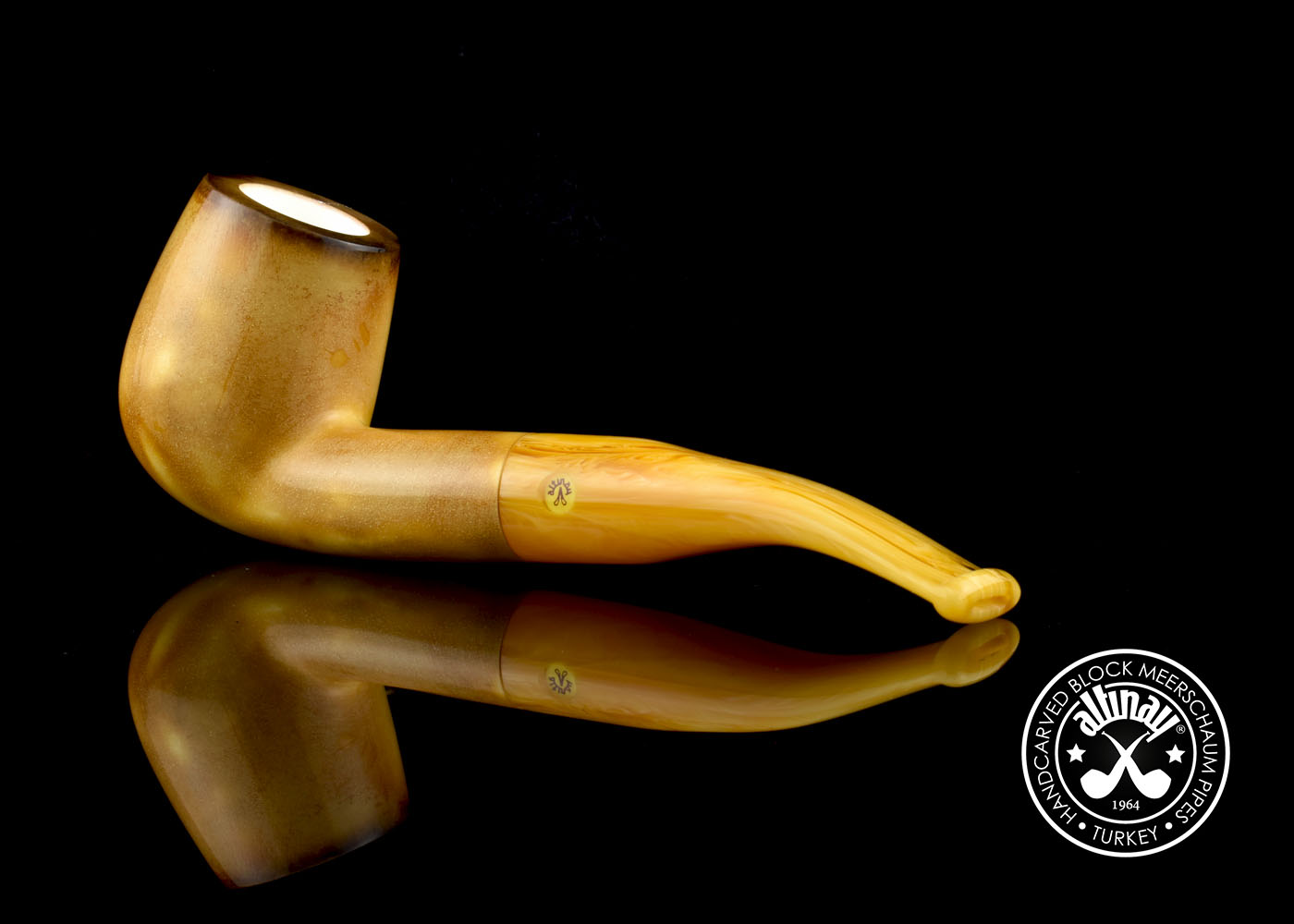 altinay-lee-van-cleef-billiard-meerschaumpfeife-calcined image 2