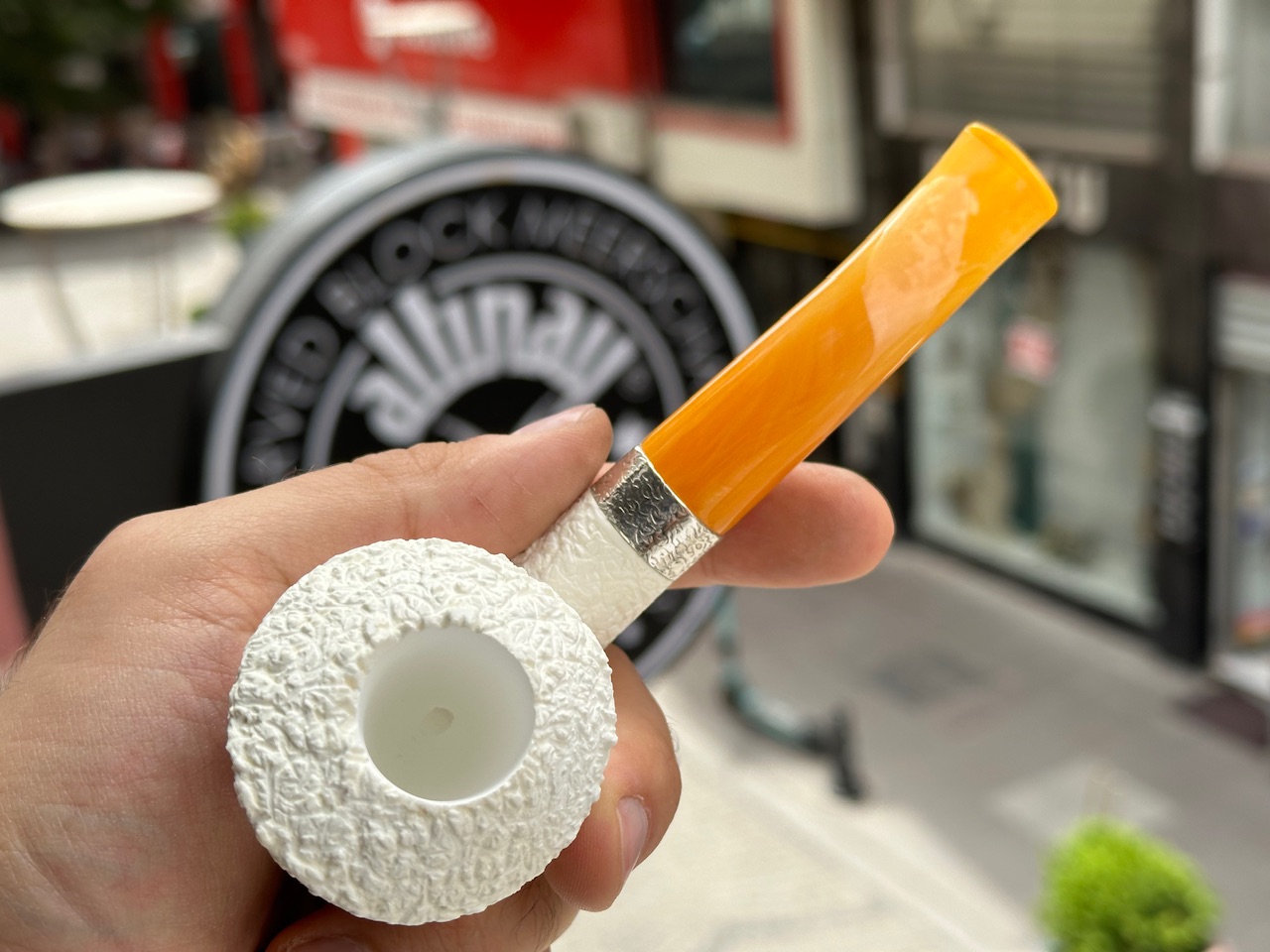 altinay-sitter-dublin-meerschaumpfeife-silberband-standpfeife image 5