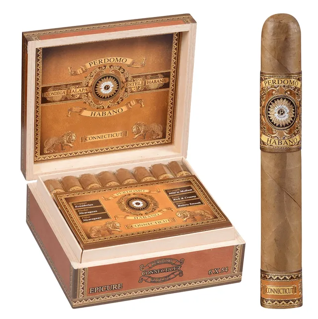 perdomo-bourbon-barrel-aged-sungrown-epicure-zigarre-6x54 image 1