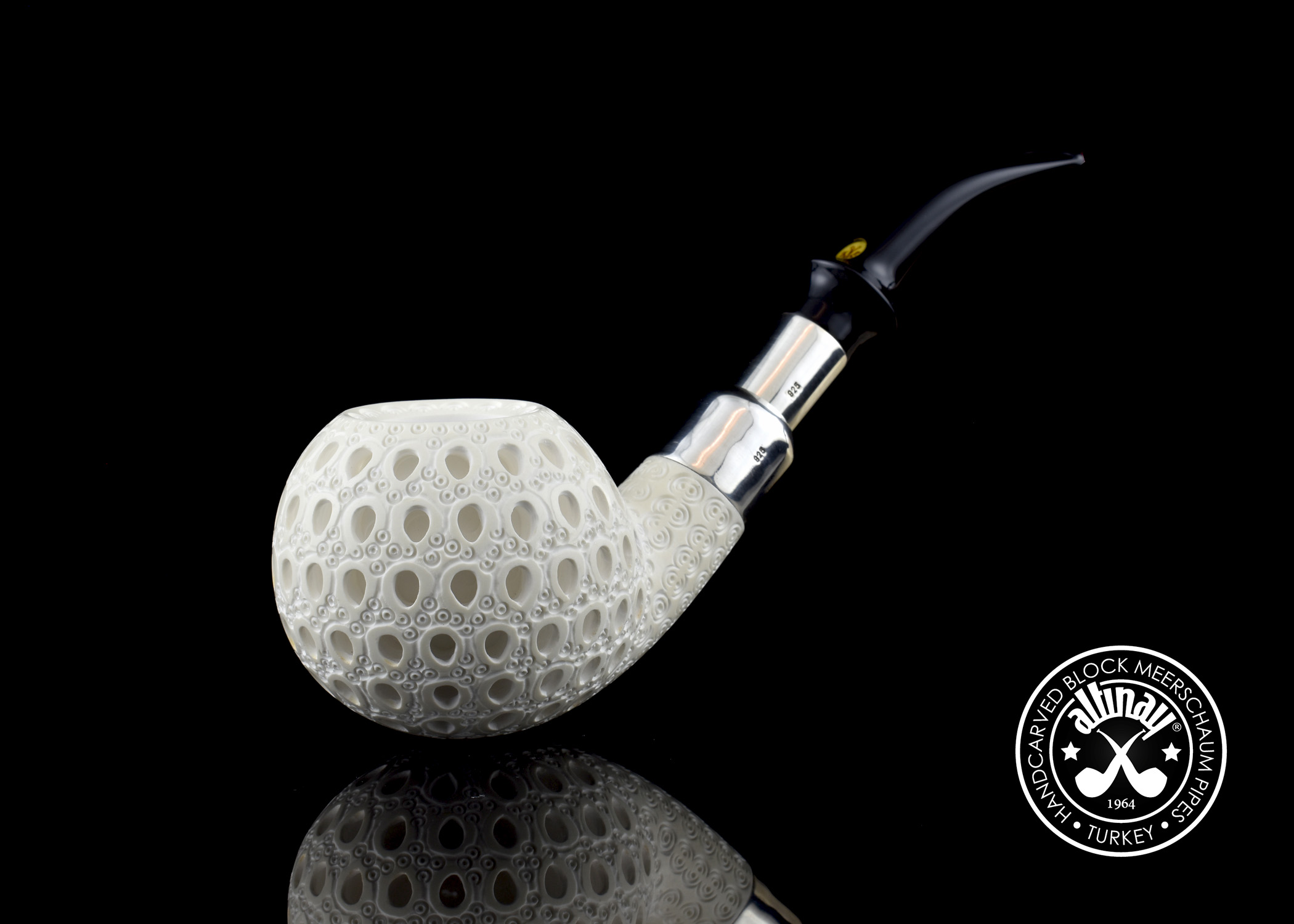 altinay-spigot-ball-spigot-meerschaumpfeife-kugelform image 1