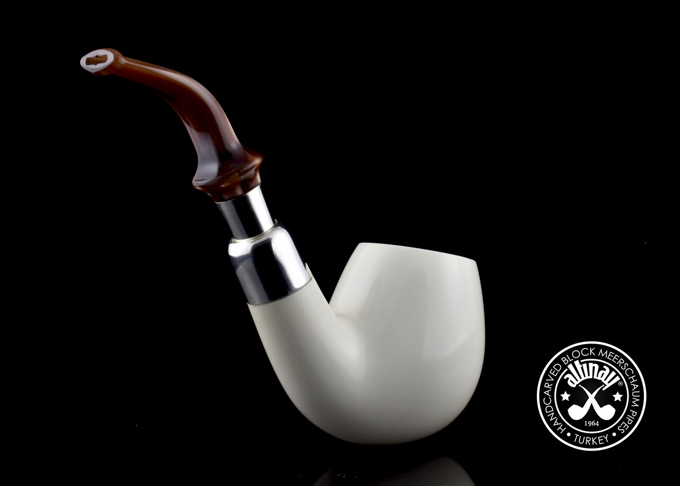 altinay-spigot-brandy-meerschaumpfeife-silver-echt-meerschaum image 6