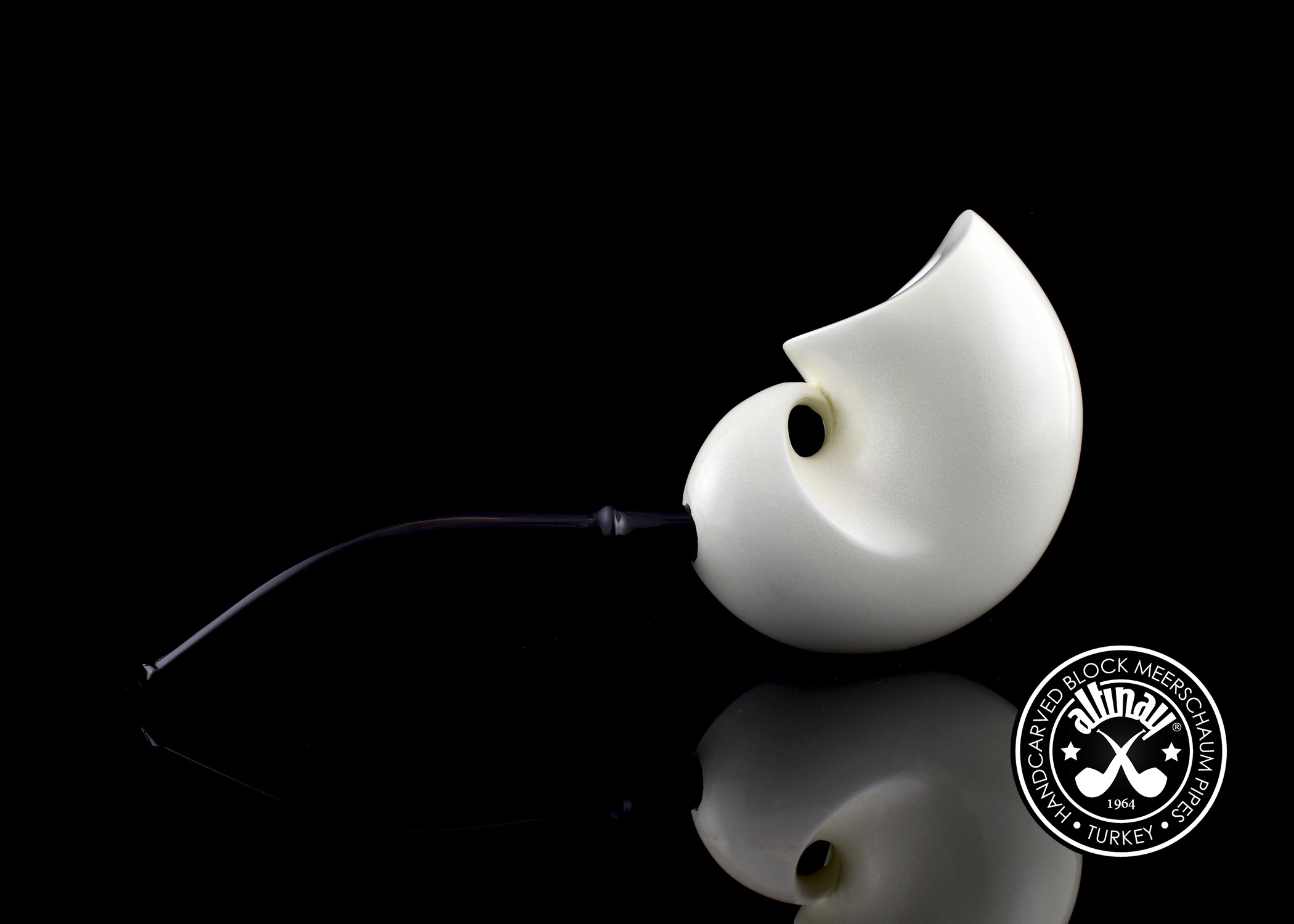 altinay-classic-snail-meerschaumpfeife-schnecke-blockmeerschaum image 2