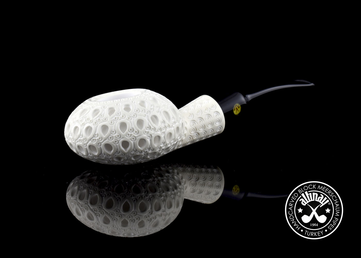 altinay-classic-squat-tomato-meerschaumpfeife-natur-blockmeerschaum image 1