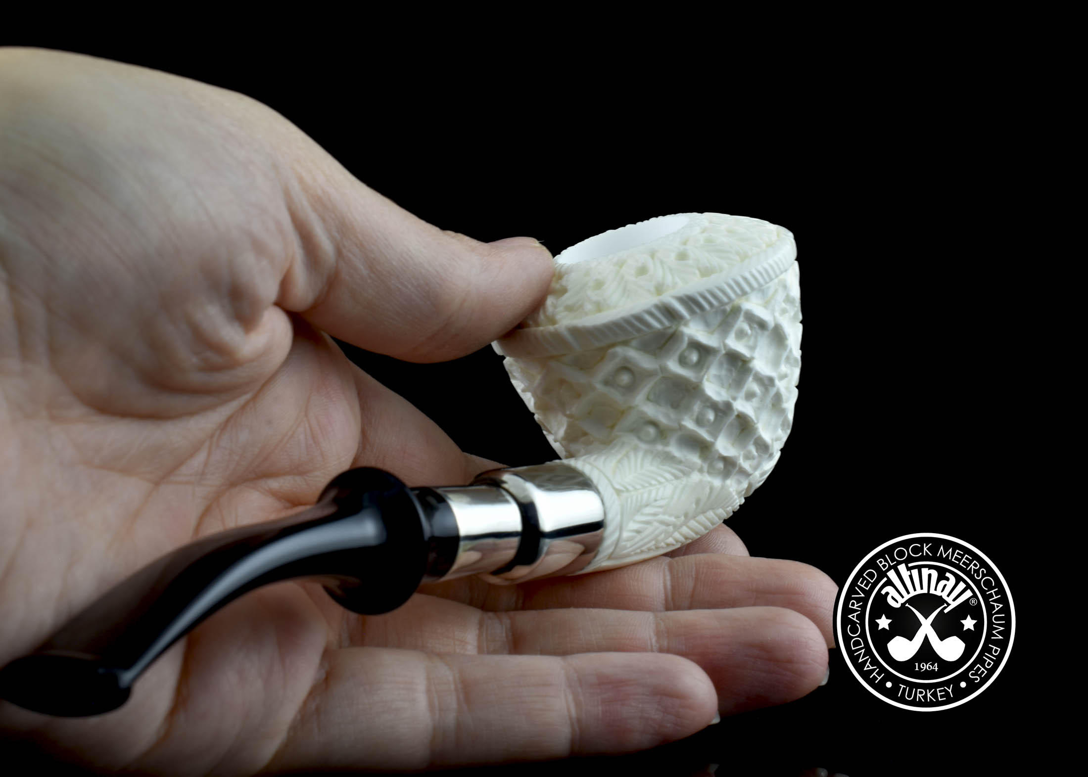 altinay-spigot-dublin-52218-meerschaumpfeife-silber image 8