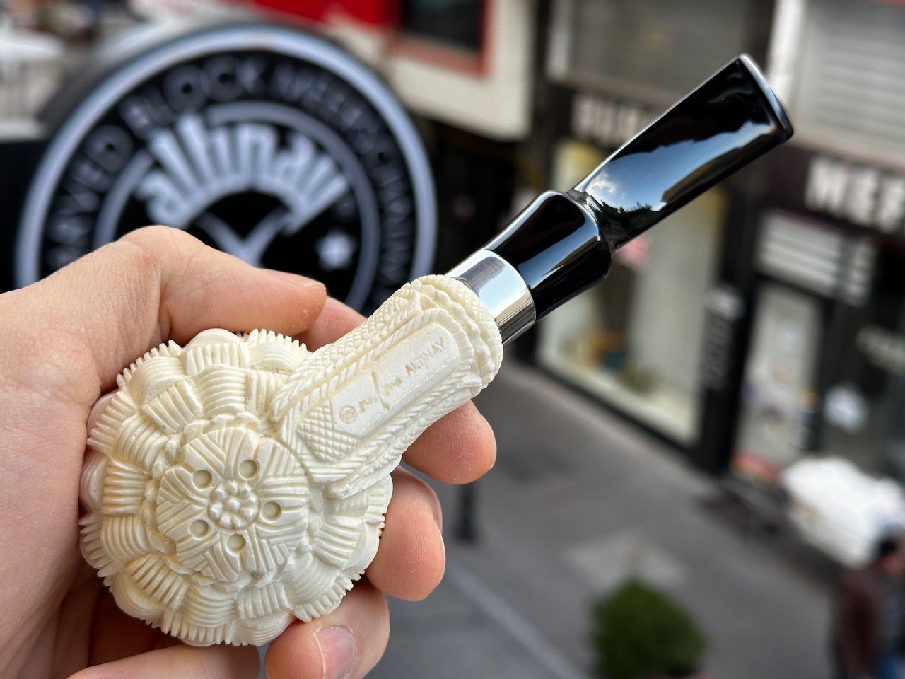 altinay-classic-wicker-apple-silber-meerschaumpfeife-geflochten image 5