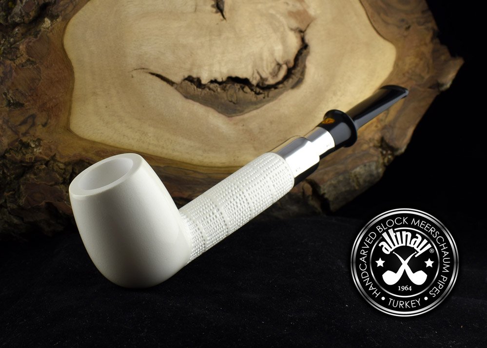 altinay-spigot-meerschaumpfeife-lovat-silber-gerade image 2