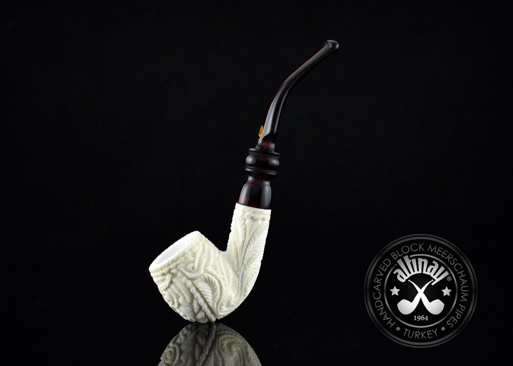 altinay-classic-owl-bent-meerschaumpfeife-eule image 2